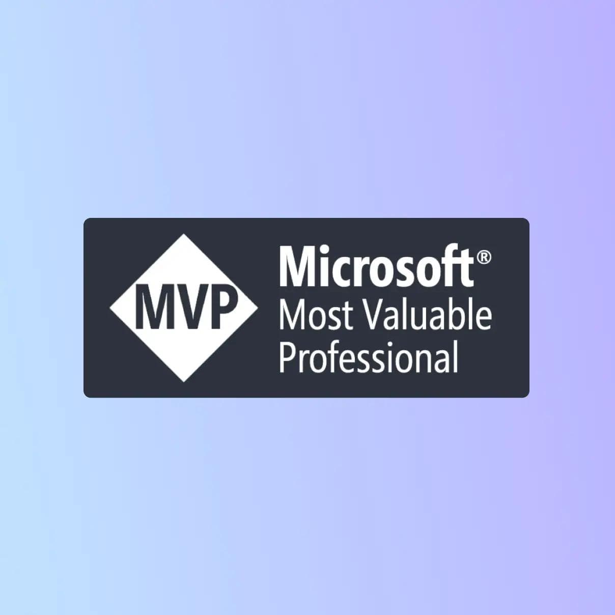 Microsoft Most Valuable Professional